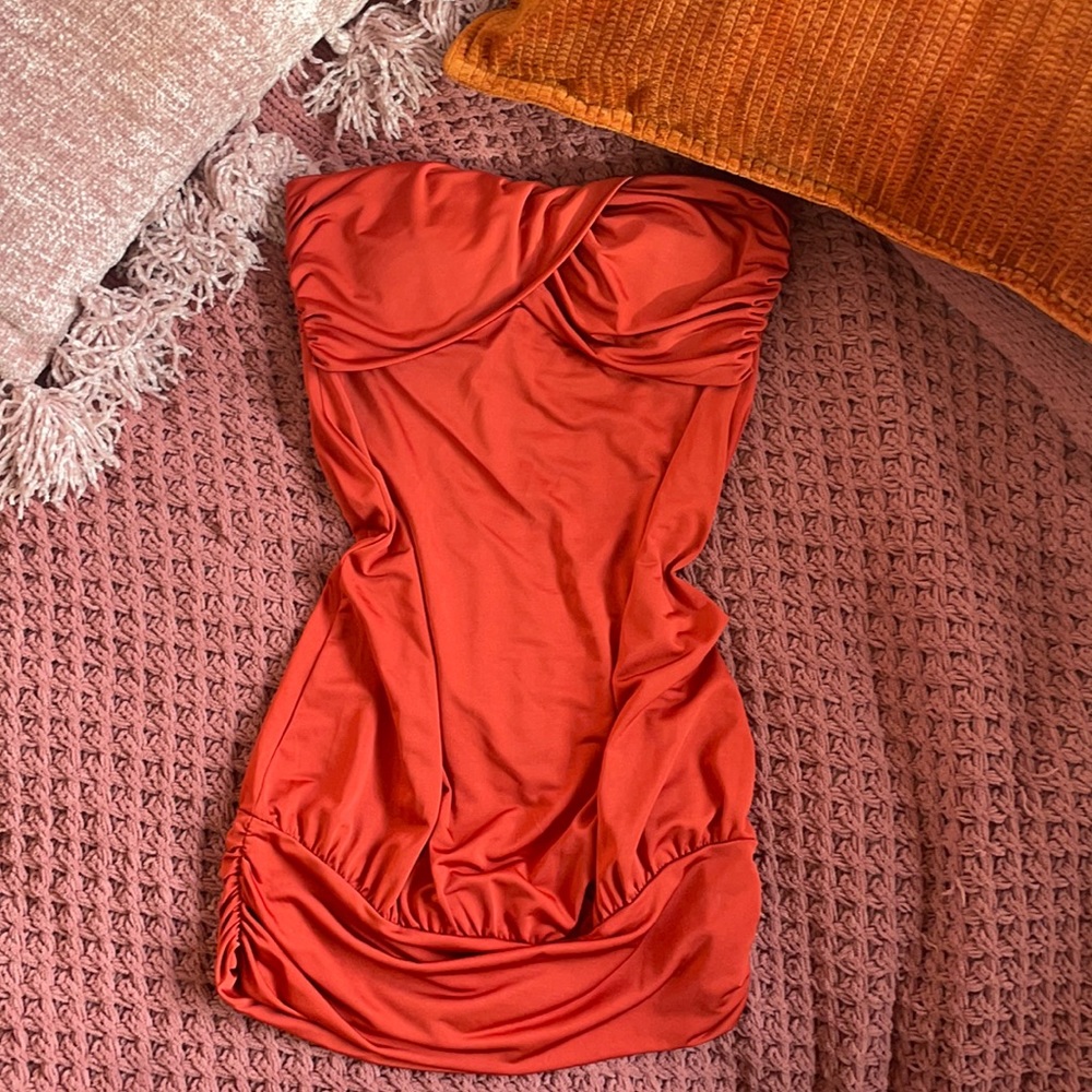 Strapless party top